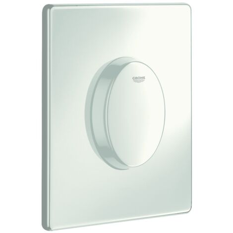 Grohe 38564SH0 Skate Air Piastra di Azionamento WC, Mono Sciacquo, Bianco