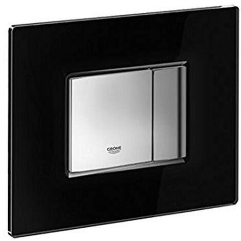 Grohe 38845KS0 Skate Cosmopolitan Piastra di Azionamento WC, Doppio Scarico, Velvet Black