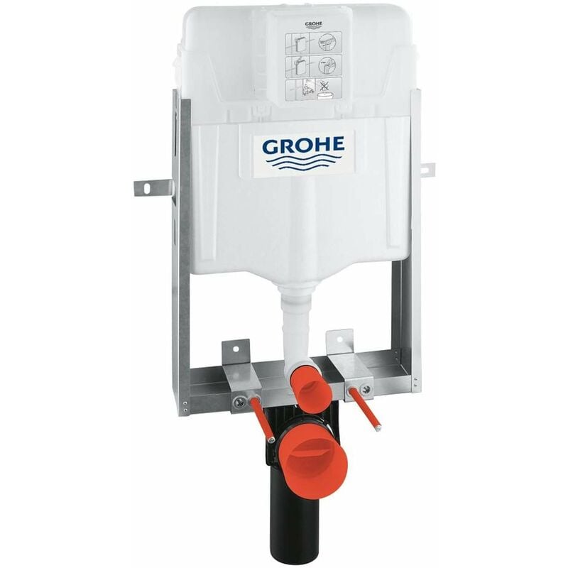 Uniset - Bâti-support avec le réservoir de chasse d'eau gd 39165000 - Grohe