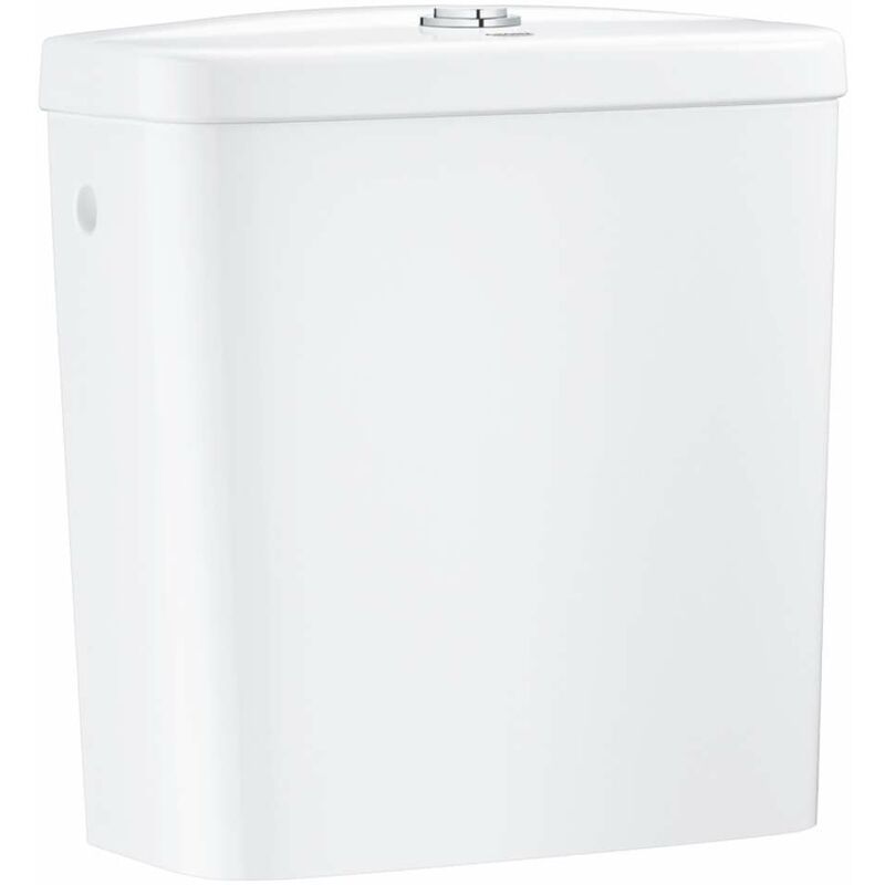 Grohe - Bau Ceramic - Réservoir de chasse pour wc combi, 34x15 cm, alimentation par le côté, blanc alpin 39437000