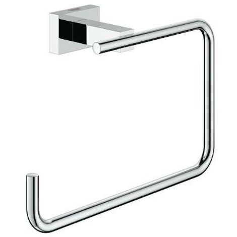 GROHE 40 510 001 ESSENTIALS Cube Toallero Argolla