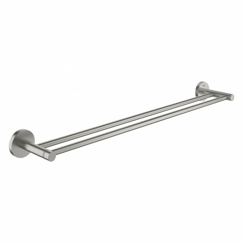 

Toallero Doble Grohe Essentials SuperSteel