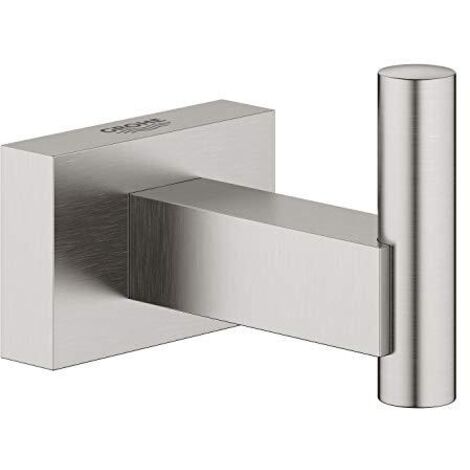 Grohe 40511DC1 Essentials Cube Gancio, Grigio Satinato
