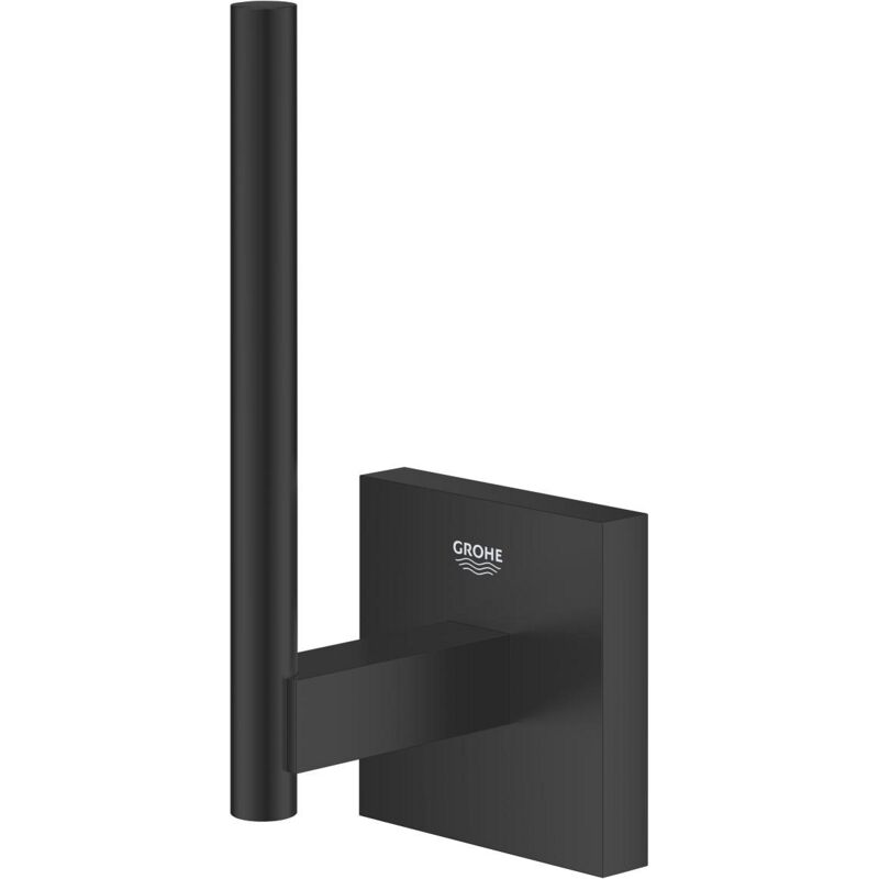 Grohe - Start Cube porte-papier toilette, noir mat (G409792430)