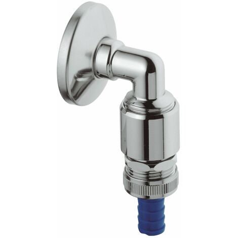 Grohe 41126000 Eggemann Original WAS, Raccordo a gomito per flessibile doccia DN15 con aeratore