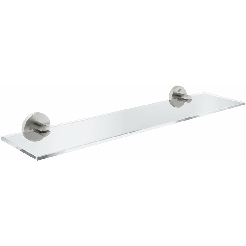 Grohe - QuickFix Start - Étagère, longueur 53 cm, verre/supersteel 41202DC0