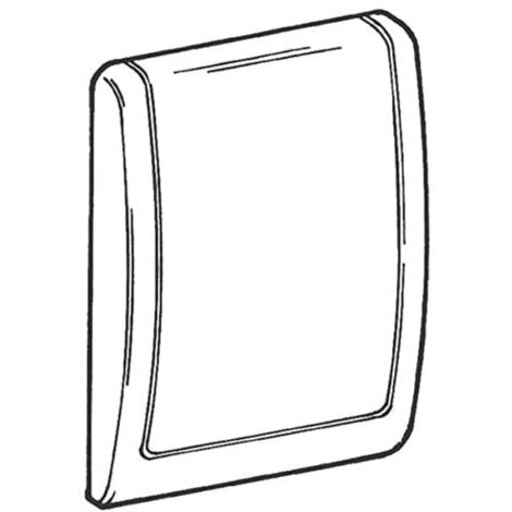 Grohe 43177SH0 Piastra di Azionamento per Cassette di Risciacquo, ad Incasso, Bianco
