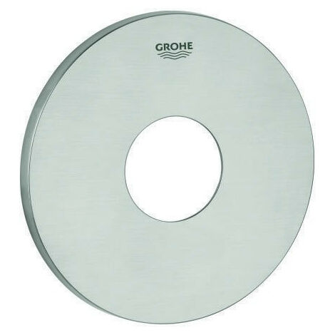 Grohe 48428 rosetta rotonda per EHM-Kit di raccordi in acciaio