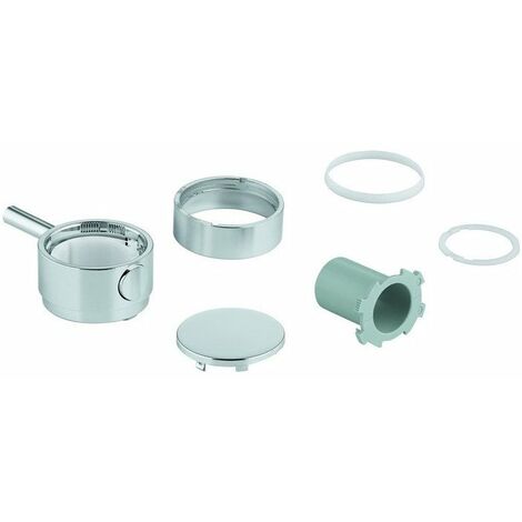 GROHE 49089 Maniglia di controllo della temperatura rotonda per termostato - Kit finiture cromate