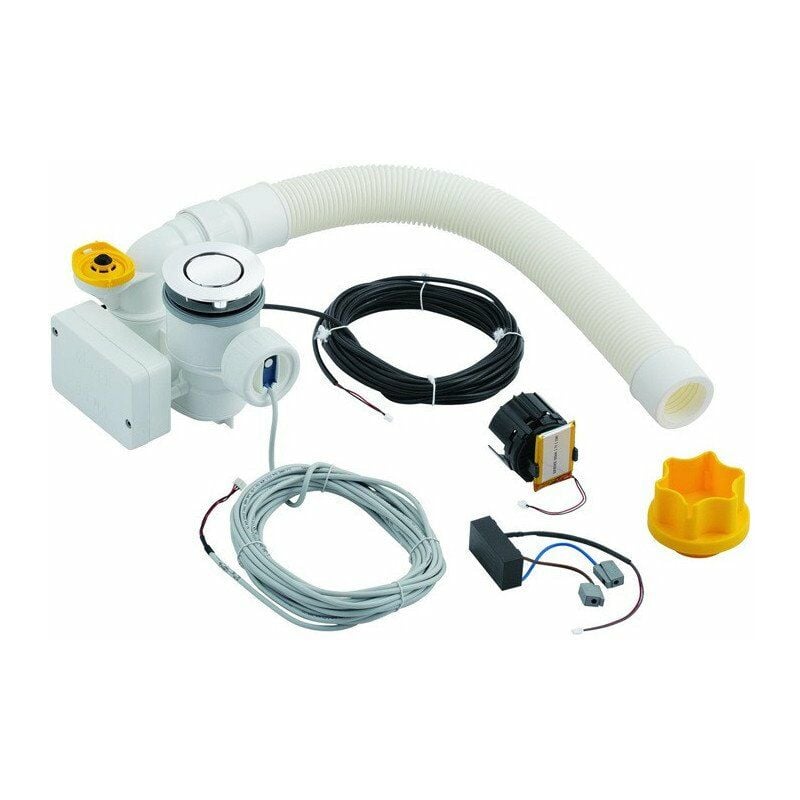 

Conjunto electrónico de desagüe / desbordamiento de gasolina cromado para instalación independiente. Bañeras GROHE