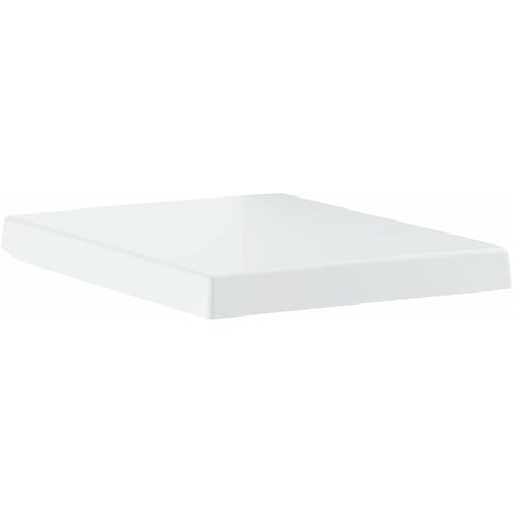 Grohe – Abattant WC en céramique blanc alpin – Fixation rapide et déclipsable – Fonction Soft Close – Compatible cuvettes Cube Ceramic