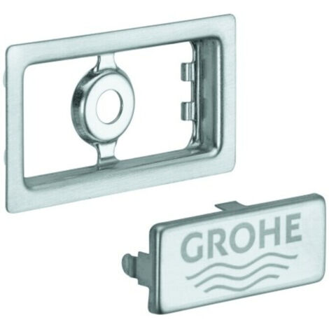 Grohe Abdeckelement 42579 für Küchenspüle edelstahl