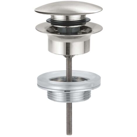 Grohe Ablaufgarnitur Supersteel mit Klickverschluss
