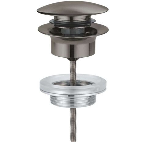 Grohe Ablaufgarnituren - Ablaufgarnitur, Hard Graphite gebürstet 65807AL0