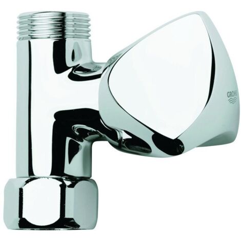 Grohe Absperrventil 12409 DN15 mit TDL-Griff Markierung neutral chrom