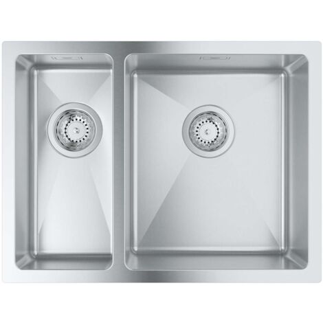 Grohe Abwäschen - Spülbecken K700 mit Ablauf, 60x45 cm, gebüsteter Edestahl 31576SD1