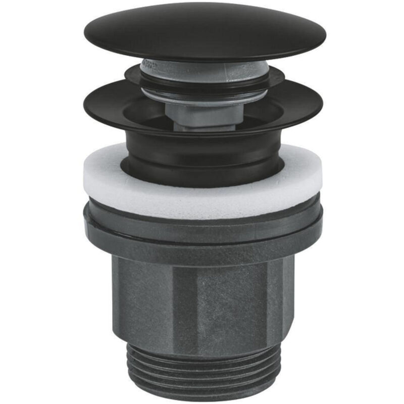 Grohe - Accessoires - Bonde de lavabo, noir mat 1024642430
