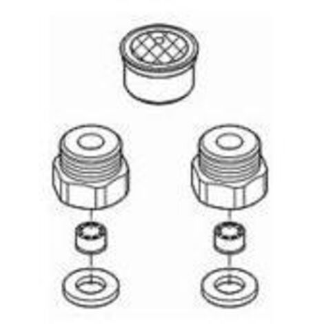 Grohe Accessoires - Set d’économie d’eau (4 l/min) 48189000