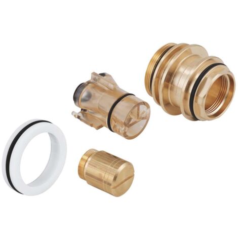 Grohe – Adaptateur pour mitigeurs thermostatiques – Boîtier en laiton – Compatible avec Aquadimmer – 12701001