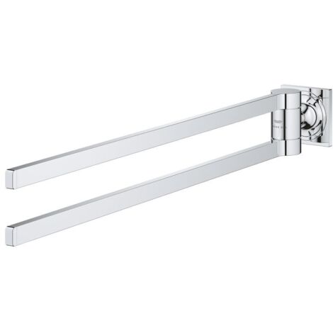 Grohe Allure Doppel-Handtuchhalter Chrom, schwenkbar