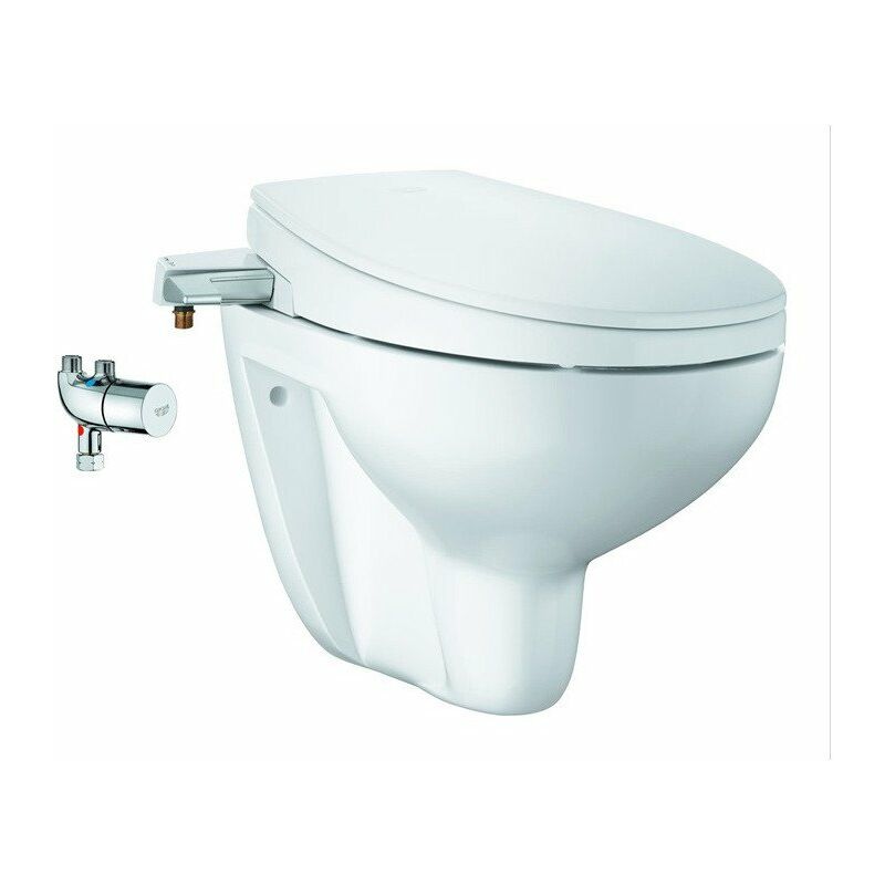 

Alpine white / chrome 3-in-1 shower inodoro inodoro inodoro suspendido - Grohe