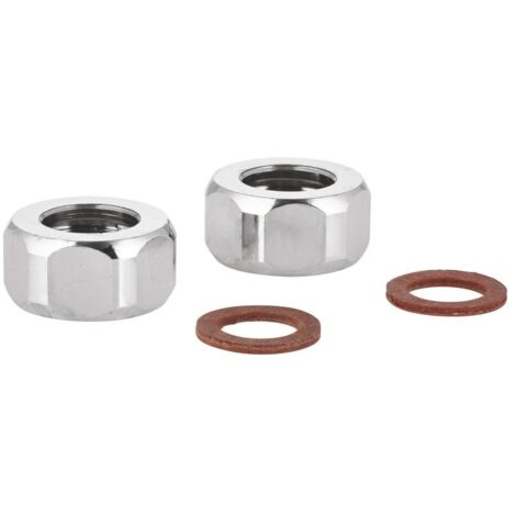 Grohe Anschlussmutter Chrom, 1/2"x14,5mm, 2 Stück