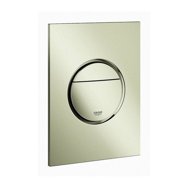 

GROHE Arena Cosmopolitan S 37624 2-Mengen / Start & Stopp placa de actuador de inodoro níquel