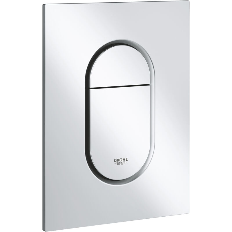 

Grohe Arena Cosmopolitan S placa de cubierta para 2 cantidad y operación de inicio + parada, color: Cromo mate - 37624P00