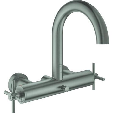 Grohe Atrio Mélangeur Bain/Douche Finition inox brossé infinity, 25268DC0