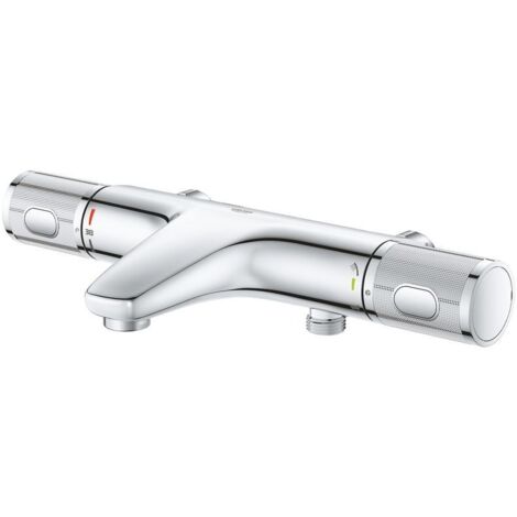 Grohe Badewannenthermostat Grohtherm 1000 Performance chr, DN 15, o. S-Anschlüsse, Wandmontage