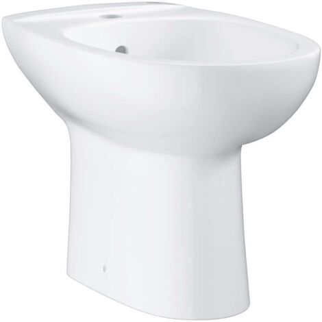Grohe Bau Ceramic - Bidet a terra con troppopieno, bianco alpino 39432000