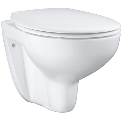 Grohe Bau Ceramic WC suspendu sans bride, blanc alpin (39351000)