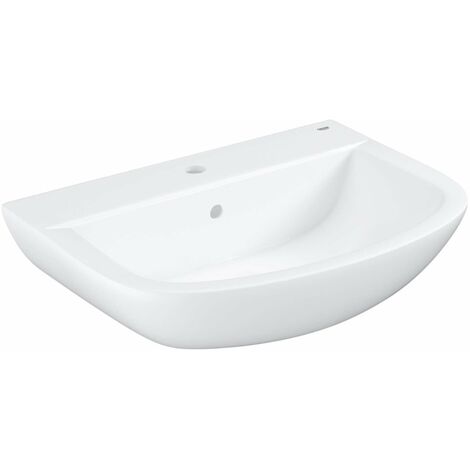 Grohe Bau Ceramic - Lavabo 65x47 cm, avec un trou pour mitigeur, blanc alpin 39420000