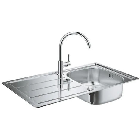Grohe BAU CONJUNTO FREGADERO + MEZCLADOR COCINA (31562SD1)
