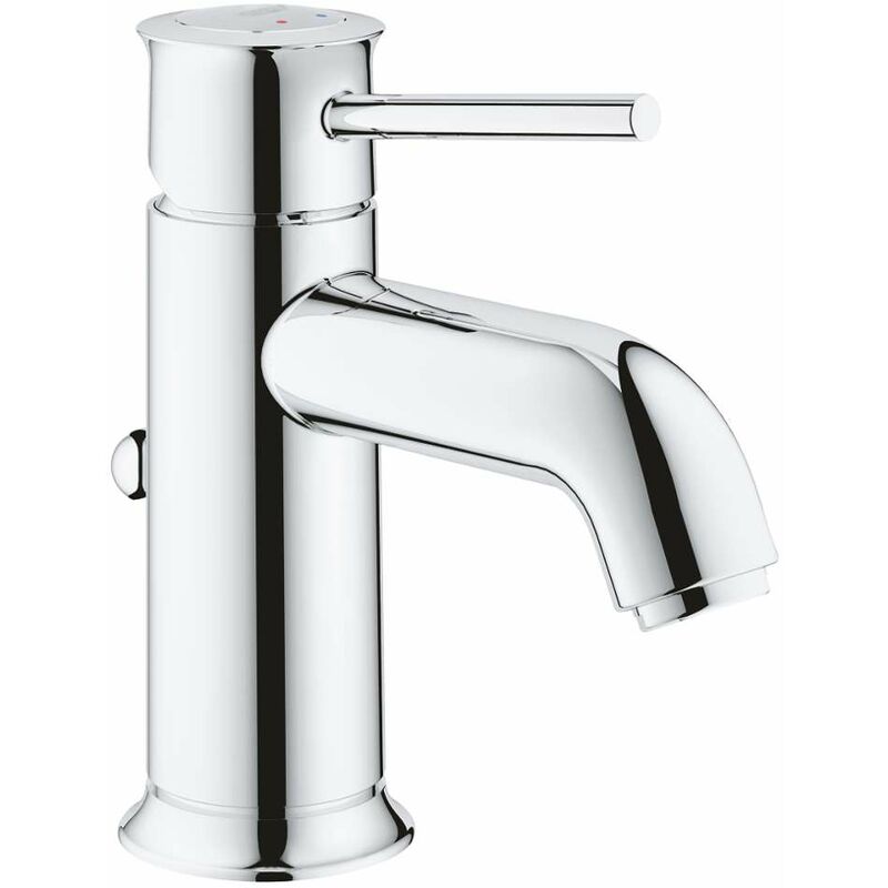 Grohe - BauClassic - Mitigeur de lavabo avec tirette, chrome 23161000
