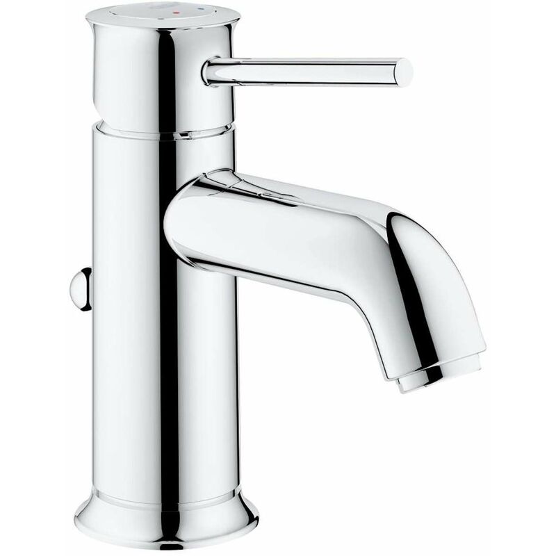 Grohe - BauClassic - Mitigeur de lavabo avec tirette, chrome 32862000