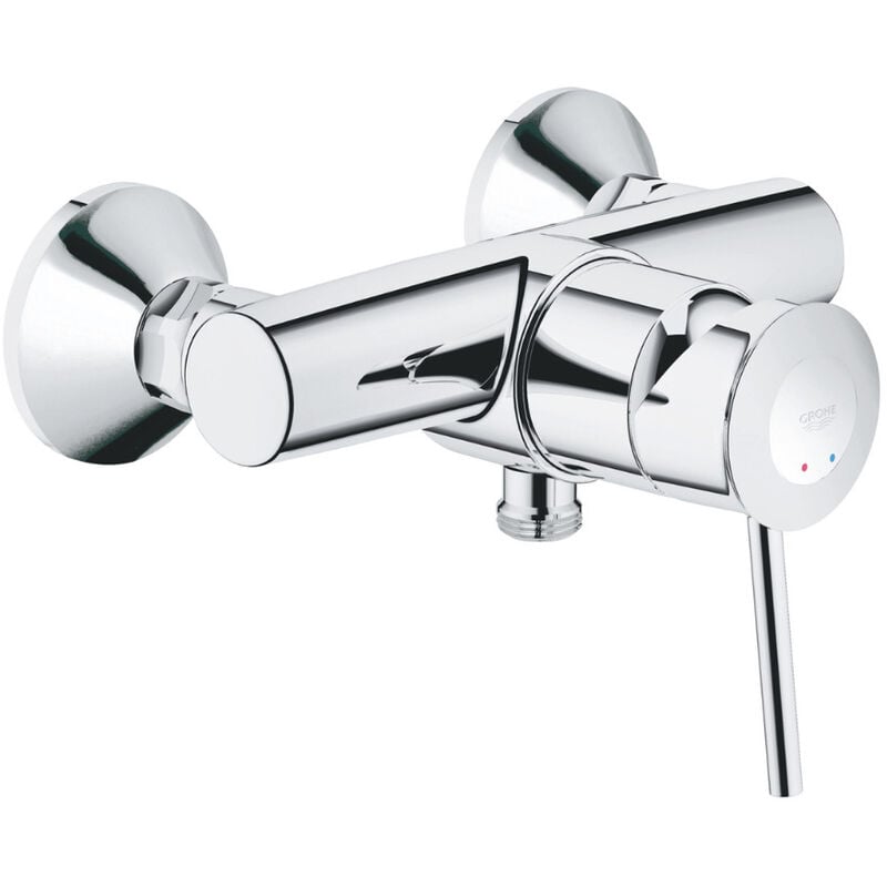 Bauclassic Mitigeur Monocommande de Douche 1/2', Chrome (32867000) - Grohe