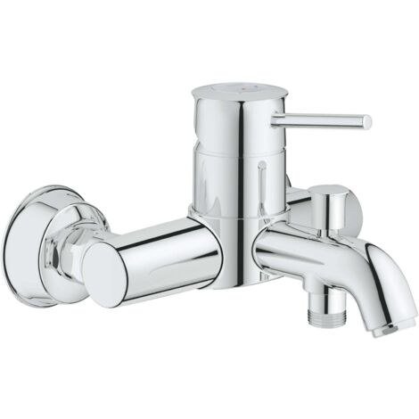 Grohe BauClassic - Wannenarmatur, verchromt 32865000