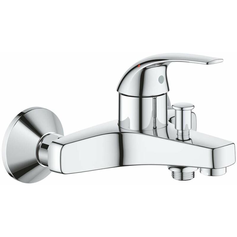 Grohe BauCurve - Mitigeur de baignoire, chrome 23599000