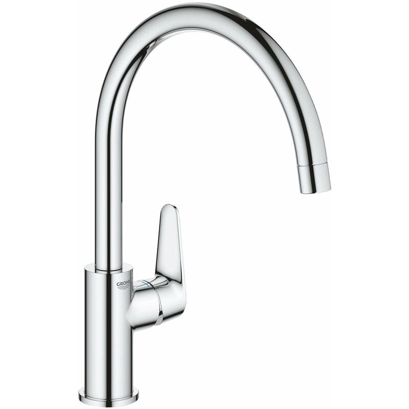 Grohe BauCurve - Mitigeur d'évier, chrome 31536001