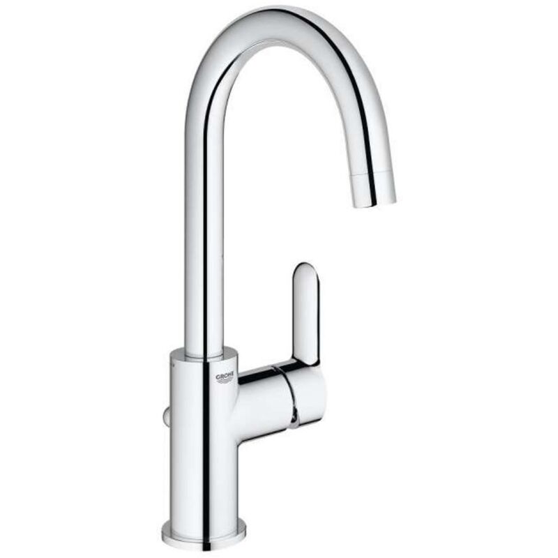 Grohe - BauEdge mitigeur lavabo taille l 23760000 chromé, avec vidage