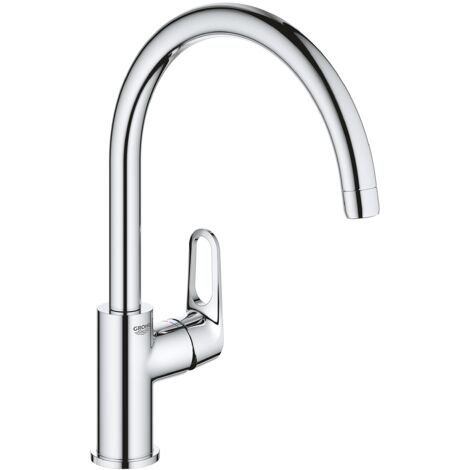 Grohe BauFlow - Miscelatore da lavello, cromo 31538001