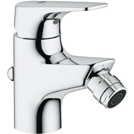 Grohe BauFlow - Mitigeur de bidet avec vidage, chrome 23754000