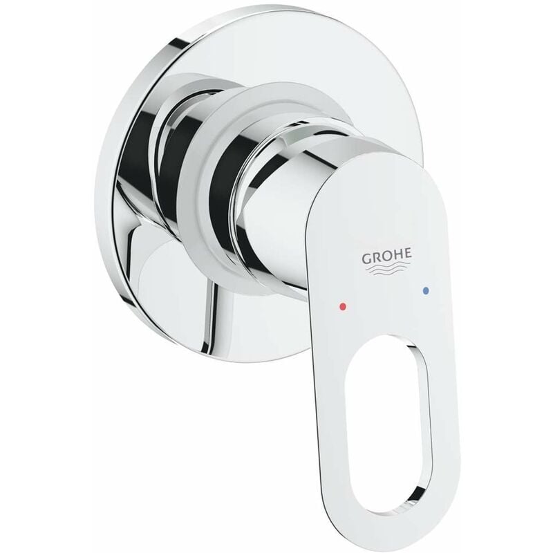 Grohe - BauLoop - Mitigeur de douche encastré, avec corps, chrome 29042000