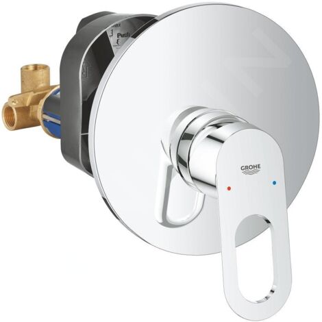 Grohe BauLoop - Mitigeur de douche encastré, chrome 29080000