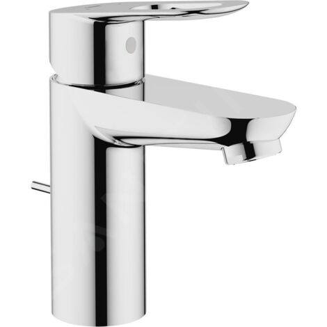 Grohe BauLoop - Mitigeur de lavabo avec vidage, chrome 32814000