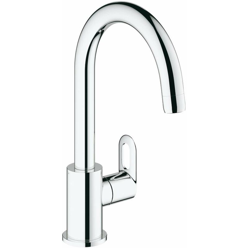 Grohe - BauLoop - Robinet de cuisine pour eau froide ou préalablement mélangée, chrome 31222000