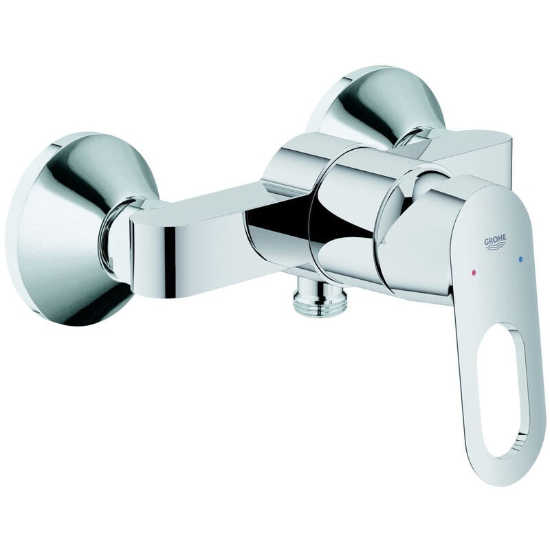 Grohe - Bauloop Single shower mixer with metal lever, Chrome (23340000)