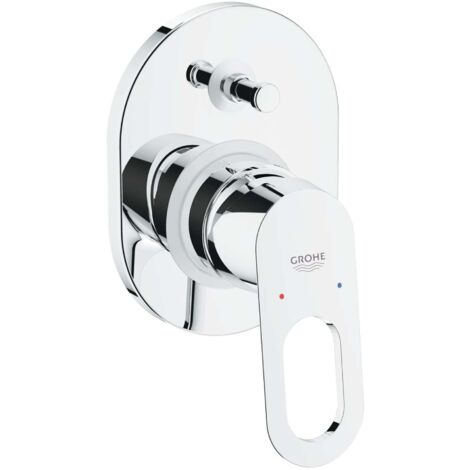 Grohe BauLoop - Wannenarmatur - Unterputz, mit Einbaukörper, verchromt 29041000