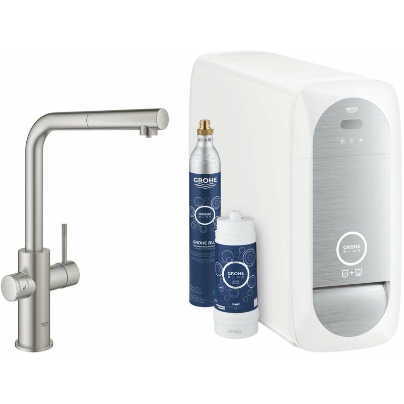 Grohe Küchenarmatur "Blue Home L-Auslauf Starter Kit"